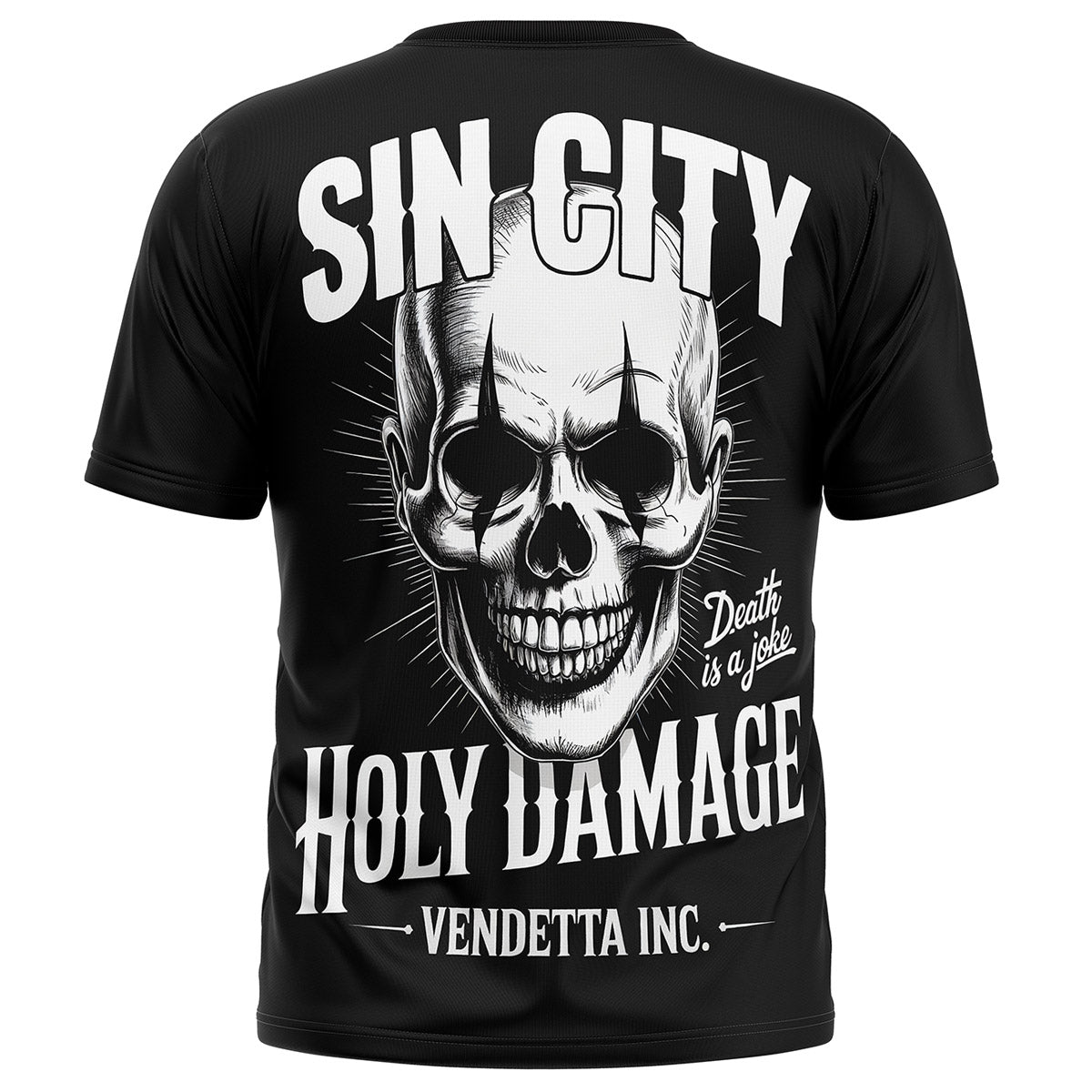 Vendetta Inc. Shirt Clown Skull schwarz