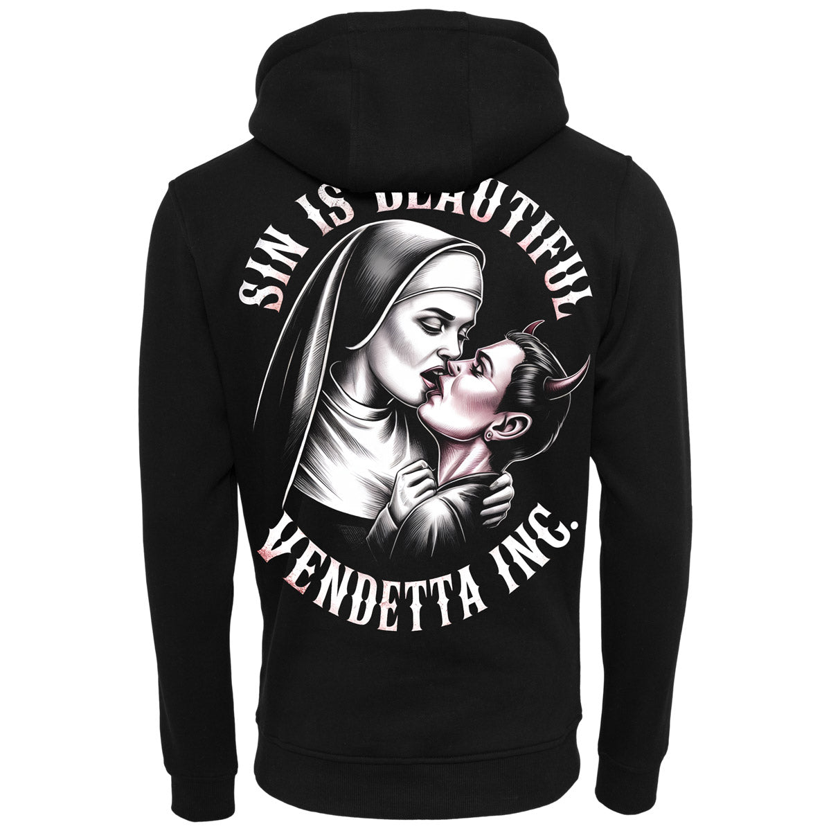 Vendetta Inc. Kapuzenpullover Sin Is Beautiful schwarz