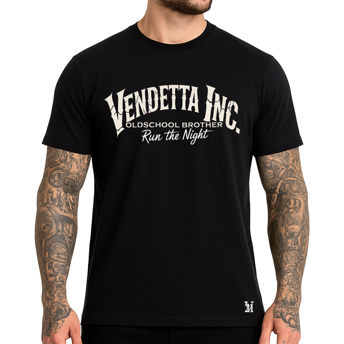 Vendetta Inc. Shirt Run The Night schwarz