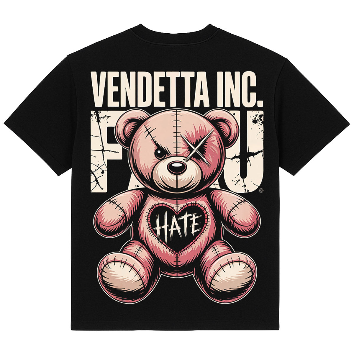 Vendetta Inc. Shirt Energy Bear schwarz