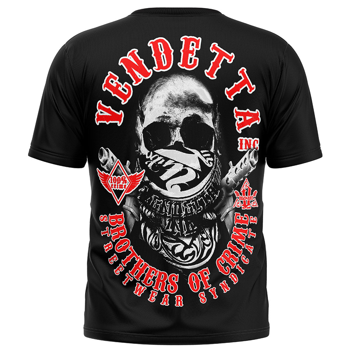 Vendetta Inc. Shirt Brothers of Crime schwarz