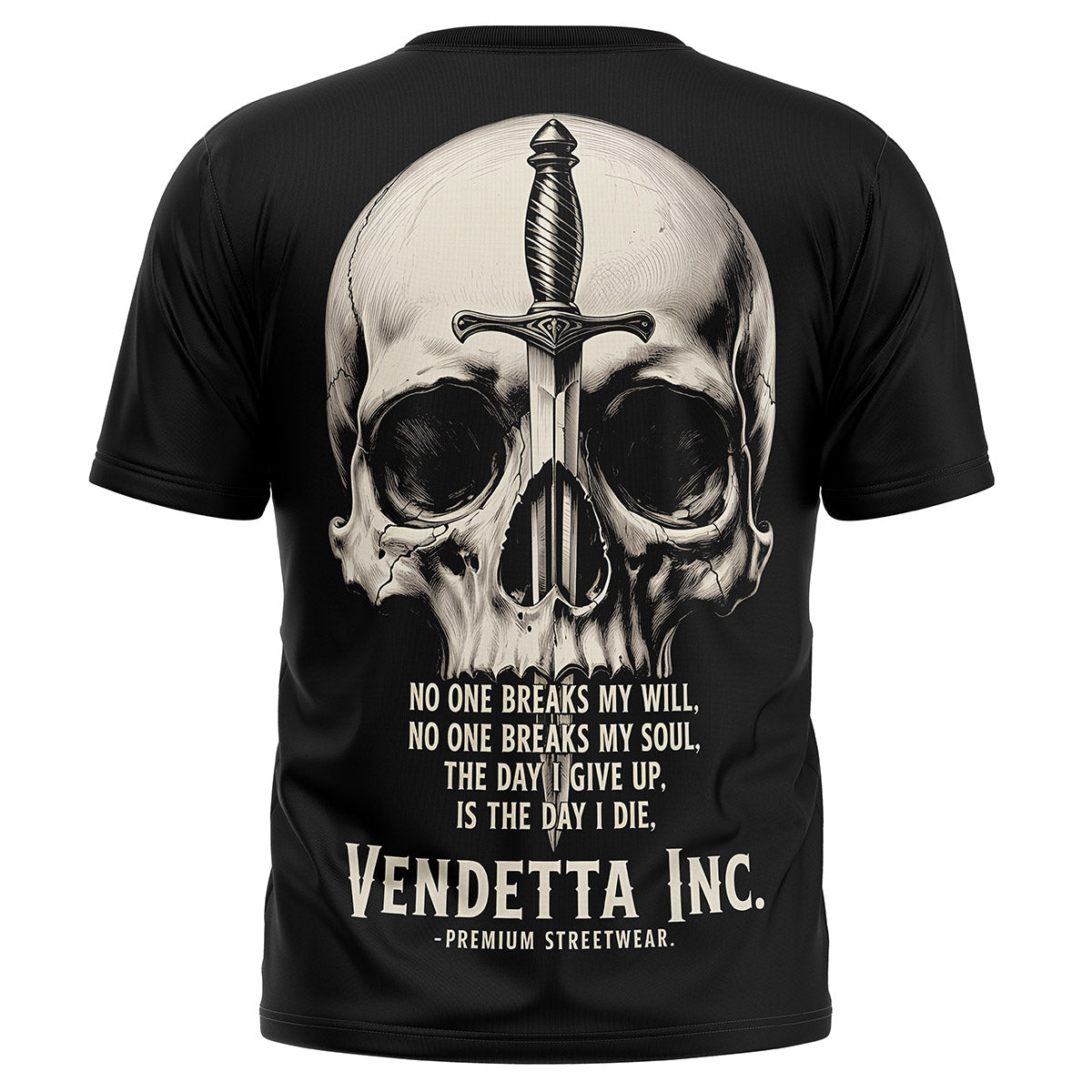 Vendetta Inc. Shirt Unbroken Will schwarz