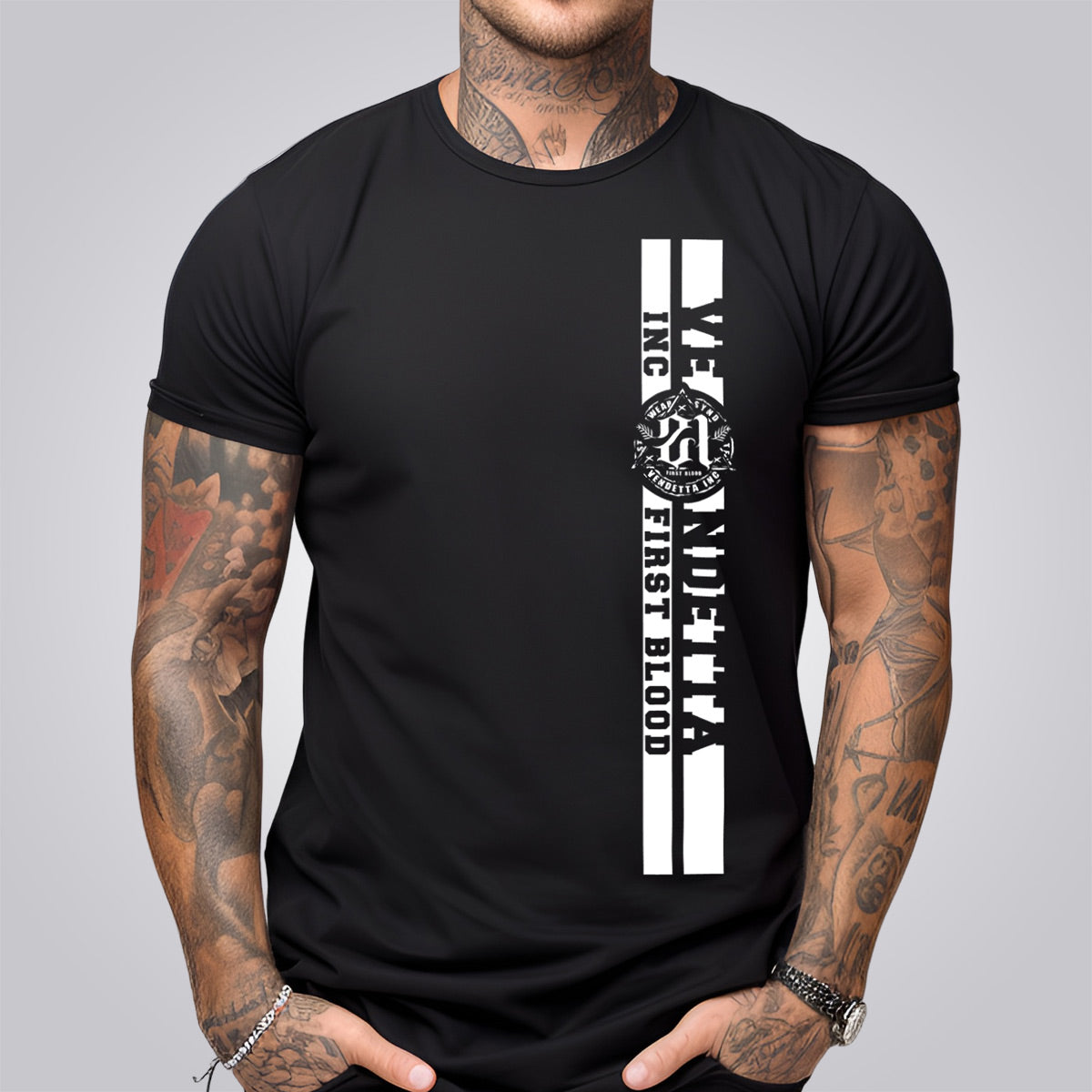Vendetta Inc. Shirt schwarz Blood 2.0 VD-1340