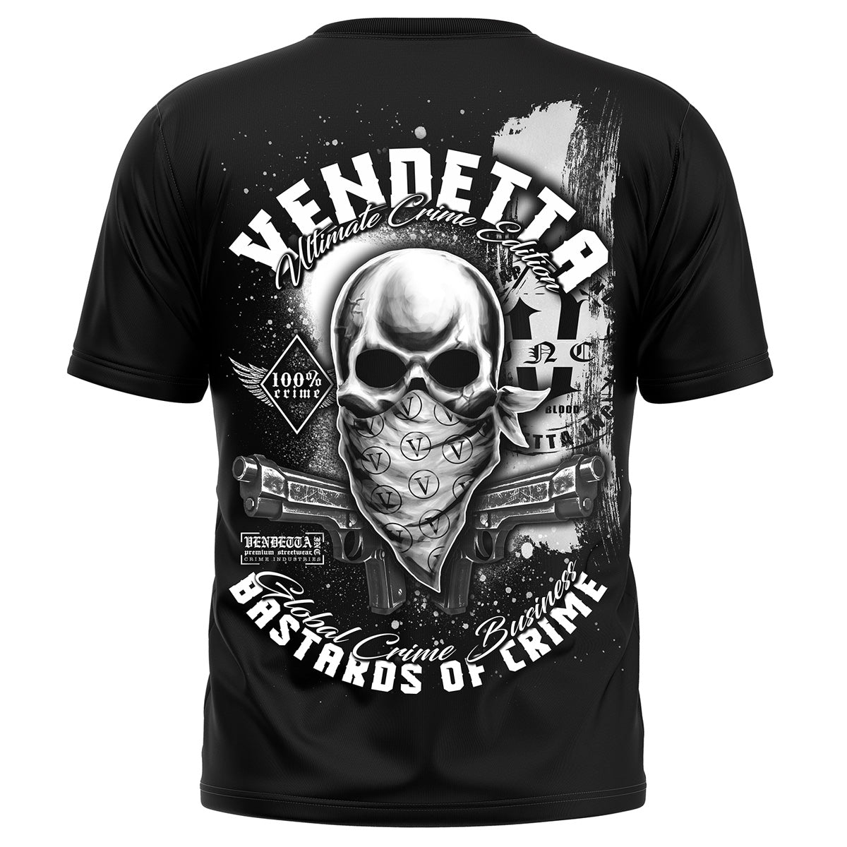 Vendetta Inc. Shirt Bastards of Crime schwarz 1199