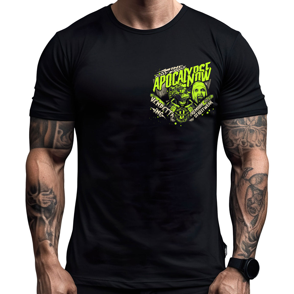 Vendetta Inc. Herren Shirt Apocalypse schwarz VD-1305