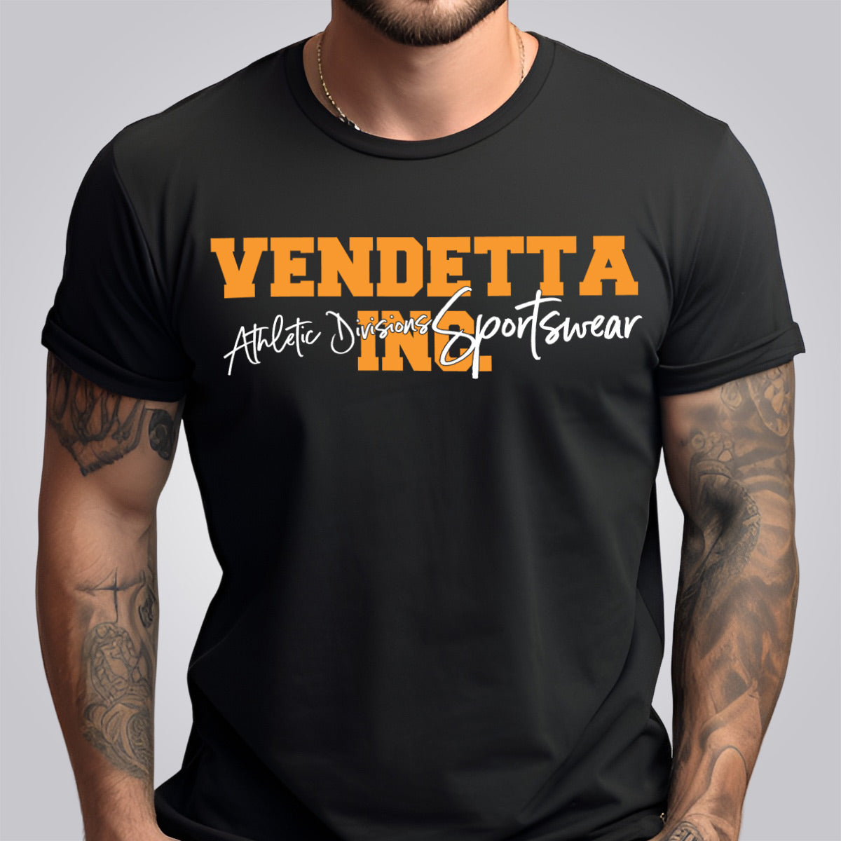 Vendetta Inc. Shirt Athletic schwarz VD-1330