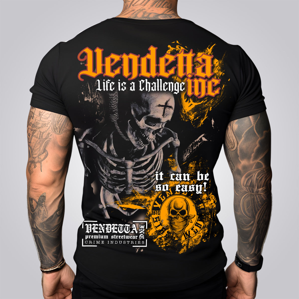 Vendetta Inc. Shirt schwarz Challenge VD-1241