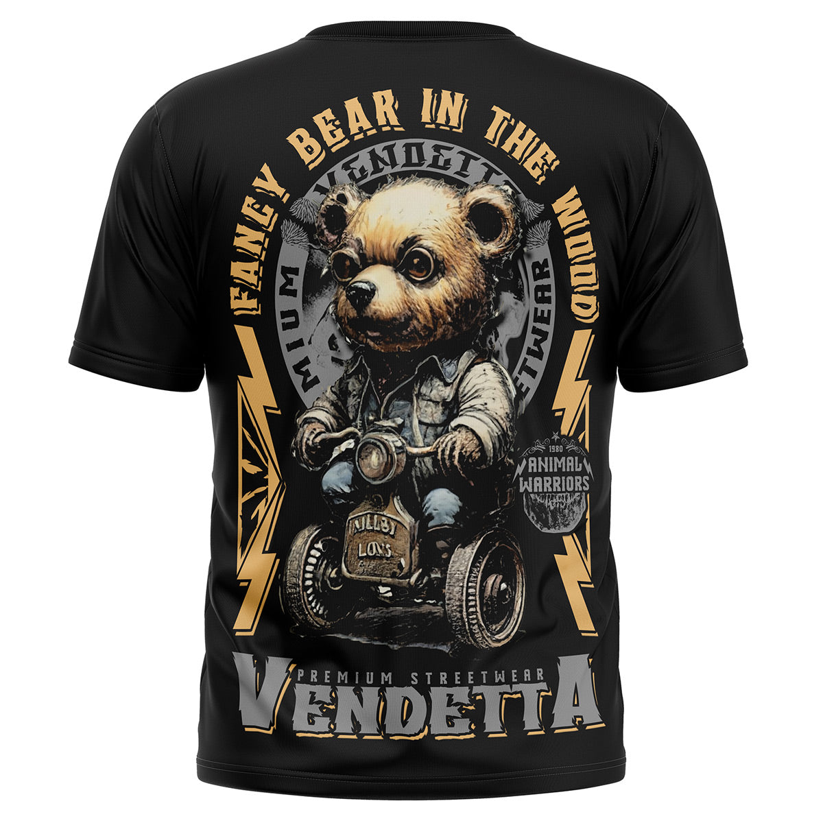 Vendetta Inc. Shirt schwarz Fancy Bear VD-1381