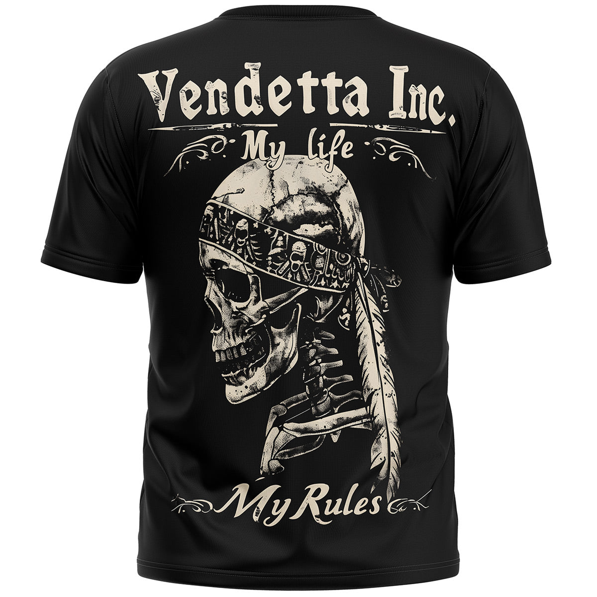 Vendetta Inc. Shirt schwarz Rules VD-1383