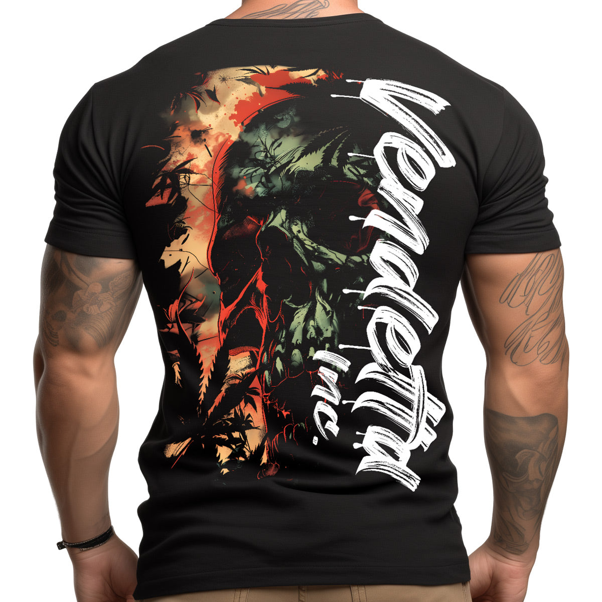 Vendetta Inc. Shirt Skull Mary schwarz VD-1412