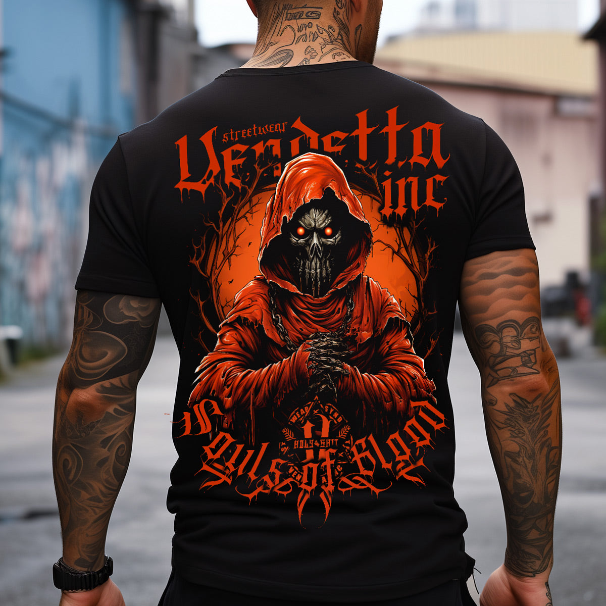 Vendetta Inc. Shirt Souls of Blood schwarz VD-1407
