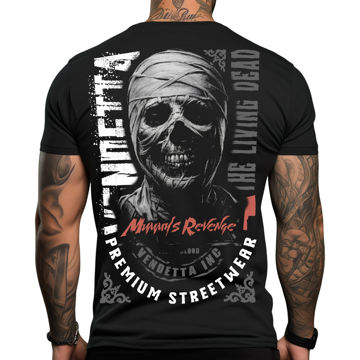 Vendetta Inc. Shirt Living Dead schwarz VD-1403