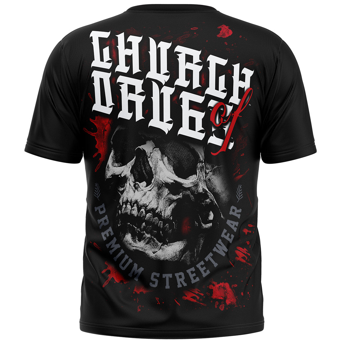 Vendetta Inc. Shirt Skull Church schwarz VD-1452