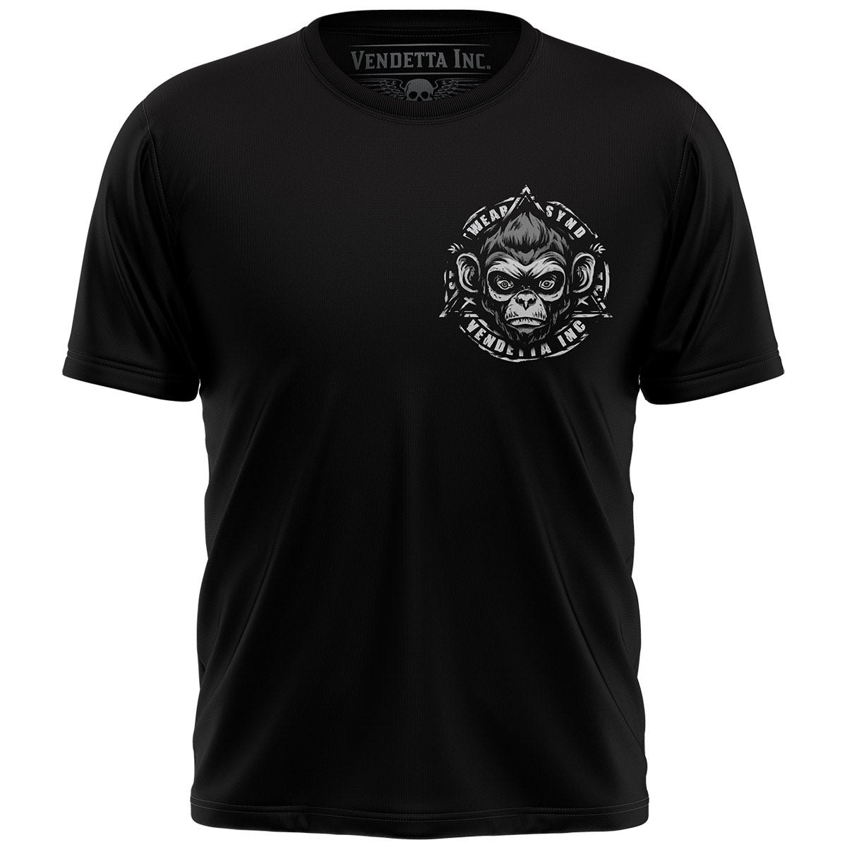 Vendetta Inc. Shirt schwarz Bad Monkey VD-1392