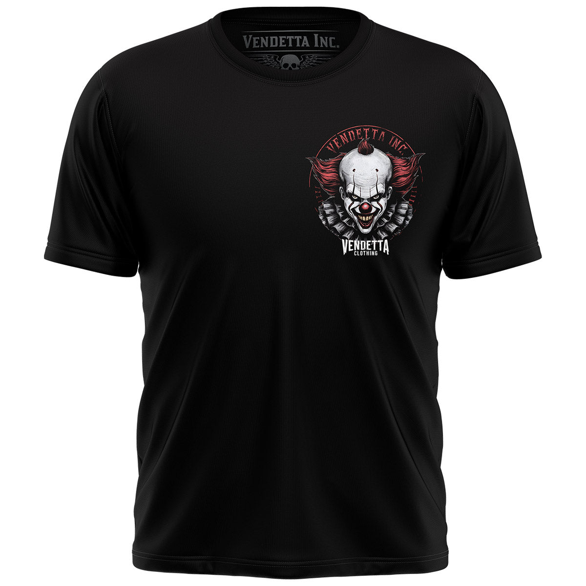 Vendetta Inc. Shirt schwarz Creepy Clown VD-1453