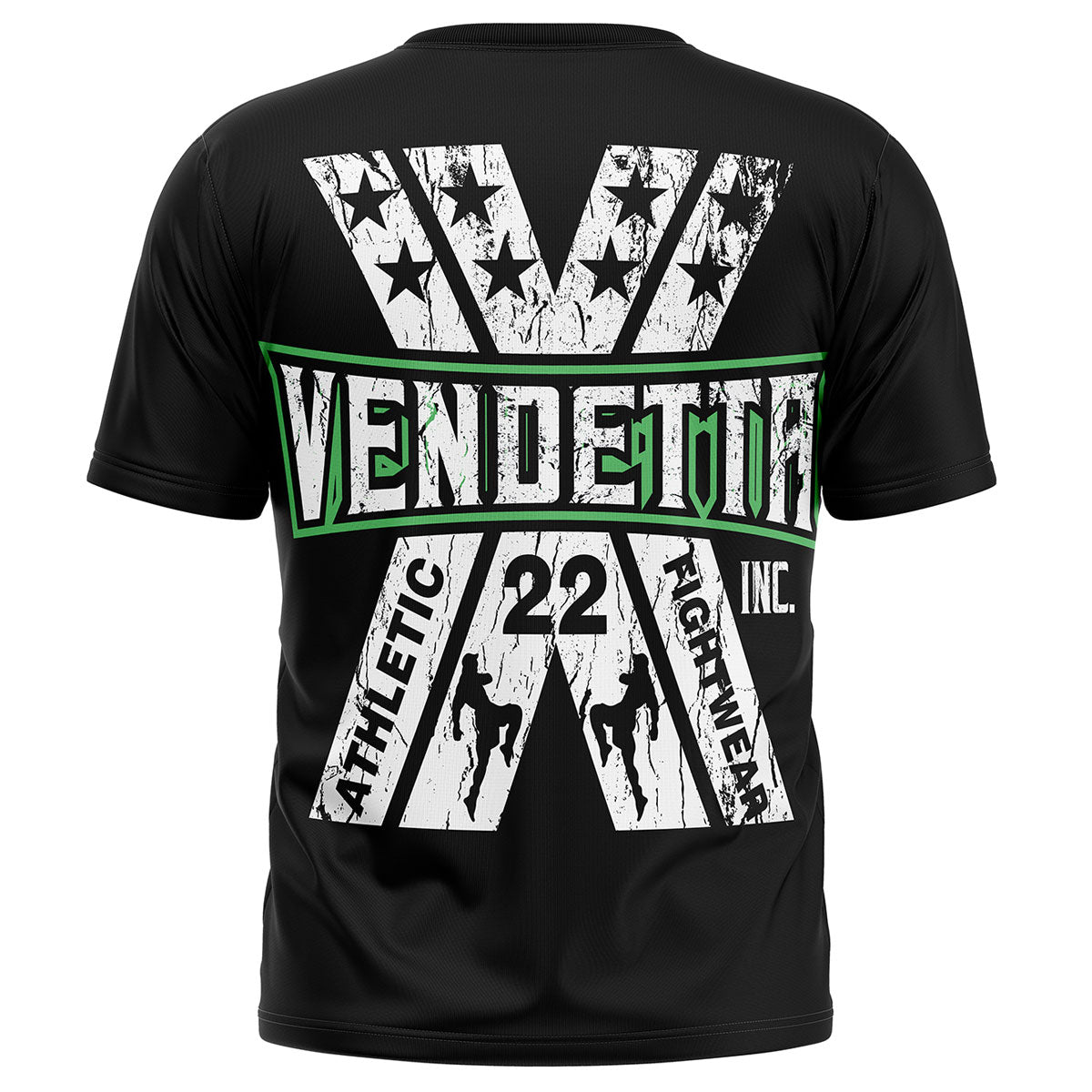 Vendetta Inc. Shirt X Fight schwarz VD-1054