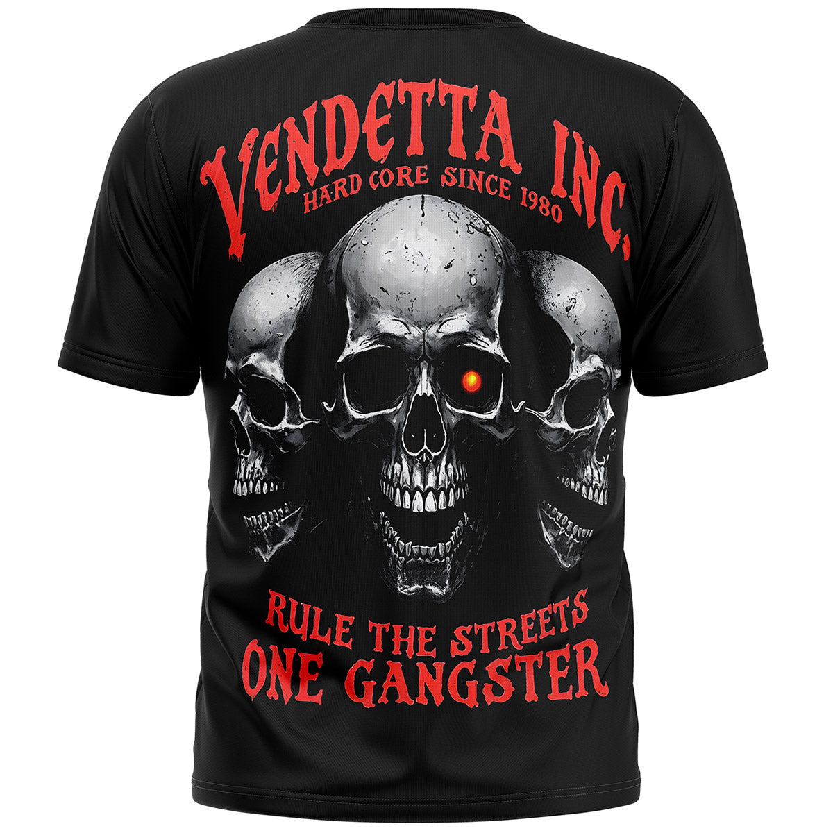 Vendetta Inc. Shirt One Gangster schwarz VD-1466