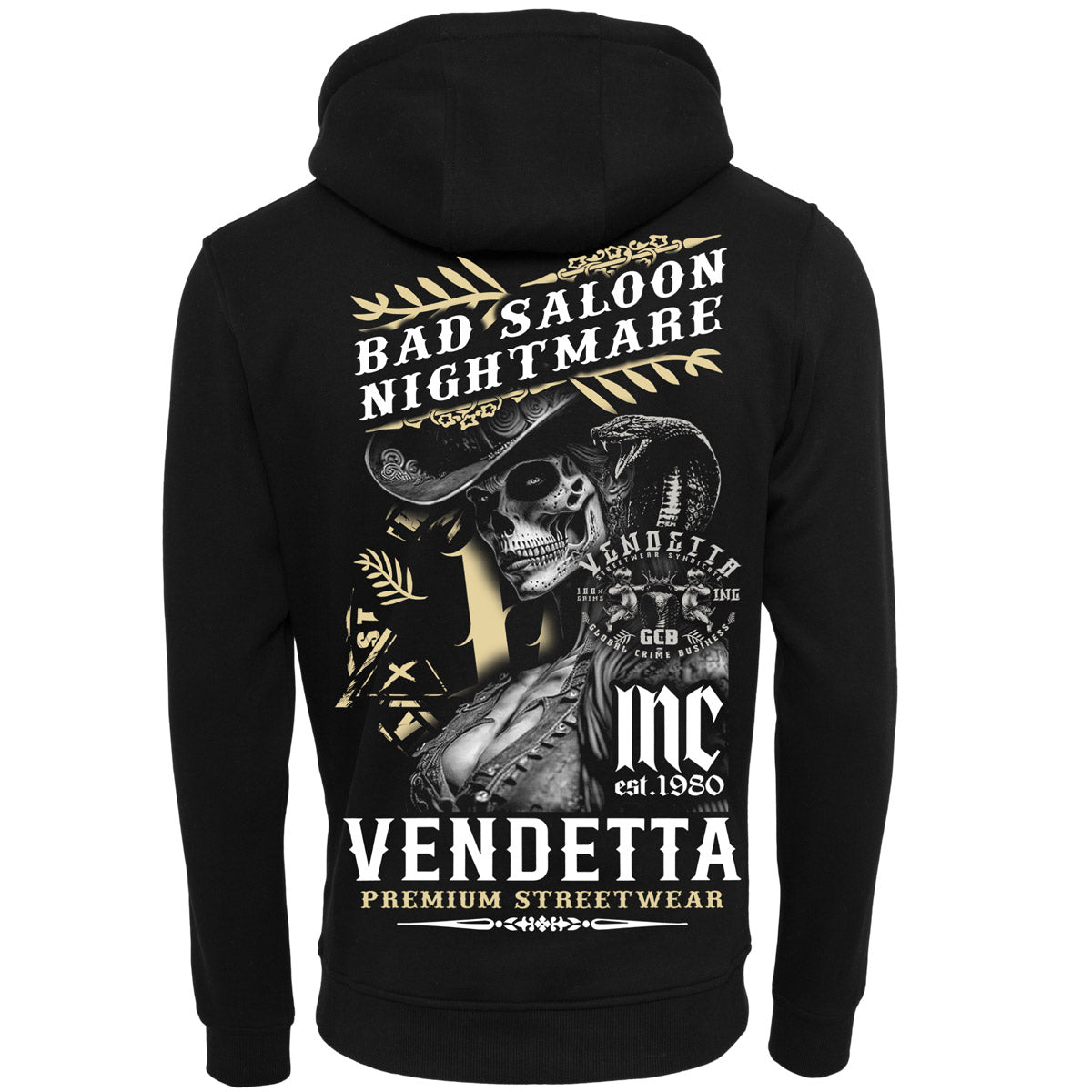 Vendetta Inc. Sweatshirt Bad Saloon schwarz VD-4064