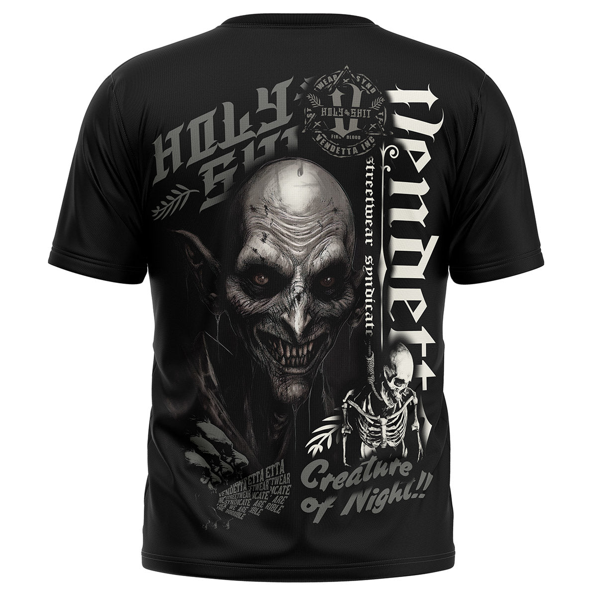 Vendetta Inc. Shirt Holy Night schwarz VD-1296