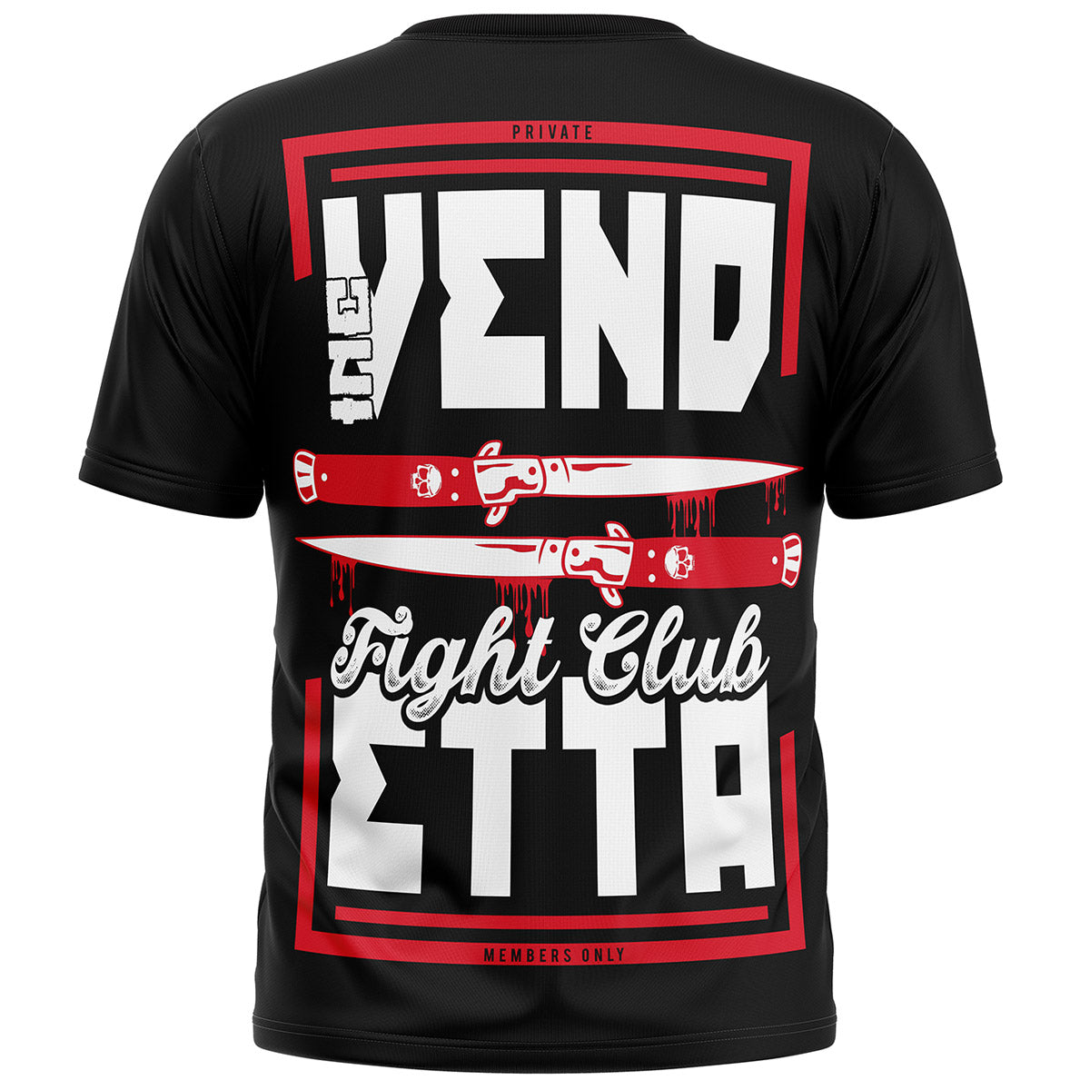 Vendetta Inc. Shirt Fight Member schwarz VD-1482
