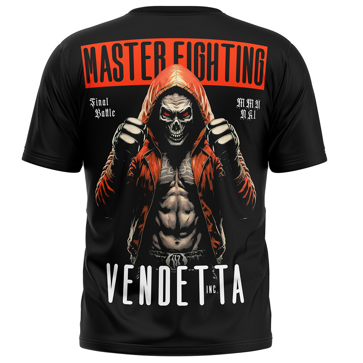 Vendetta Inc. Shirt Master Fighter schwarz VD-1364
