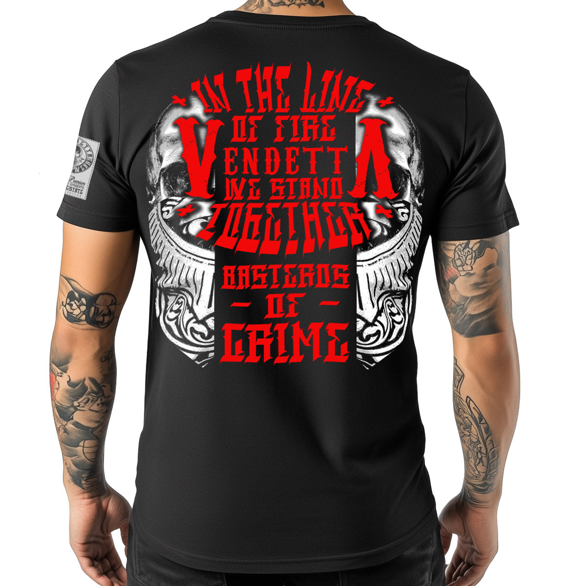 Vendetta Inc. Shirt GCB Mask schwarz VD-1246