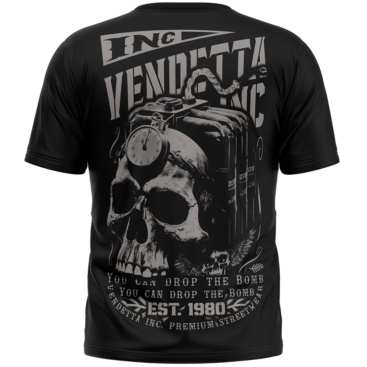 Vendetta Inc. Shirt Drop schwarz VD-1499