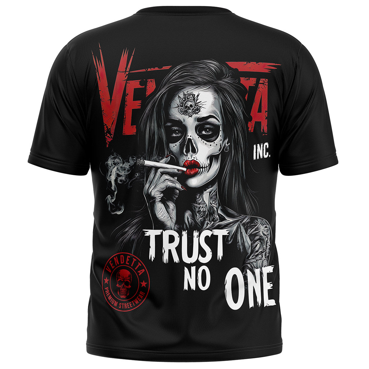 Vendetta Inc. Shirt Trust schwarz VD-1514