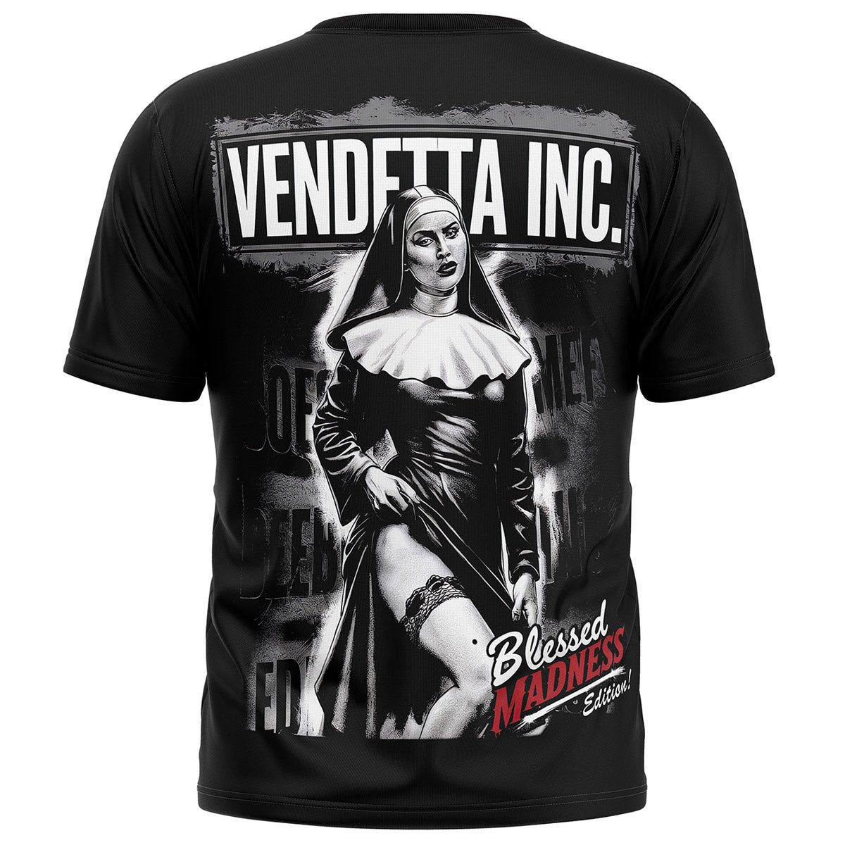 Vendetta Inc. Shirt Sassy Sister schwarz VD-1527