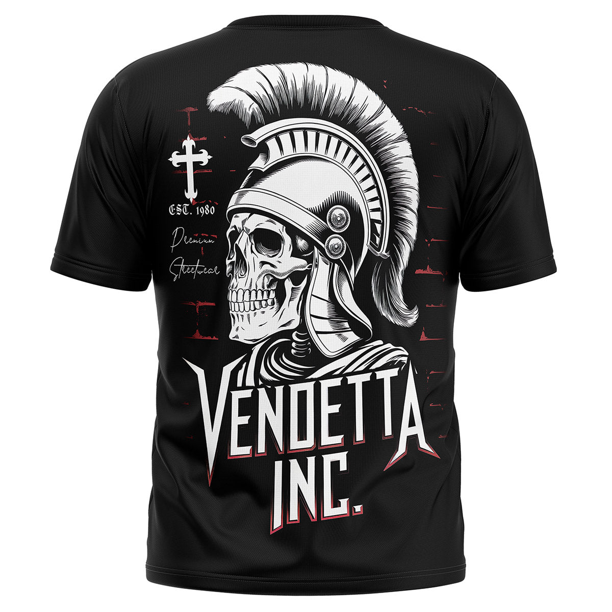 Vendetta Inc. Shirt Warrior schwarz VD-1523