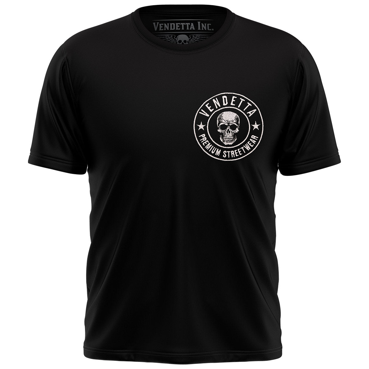 Vendetta Inc. Shirt Logo schwarz VD-1540