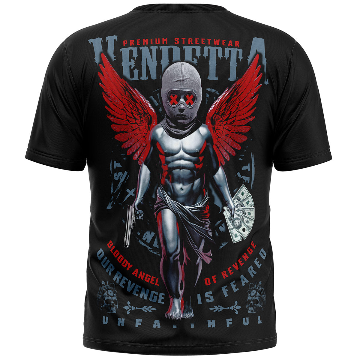 Vendetta Inc. Shirt Feared schwarz VD-1508