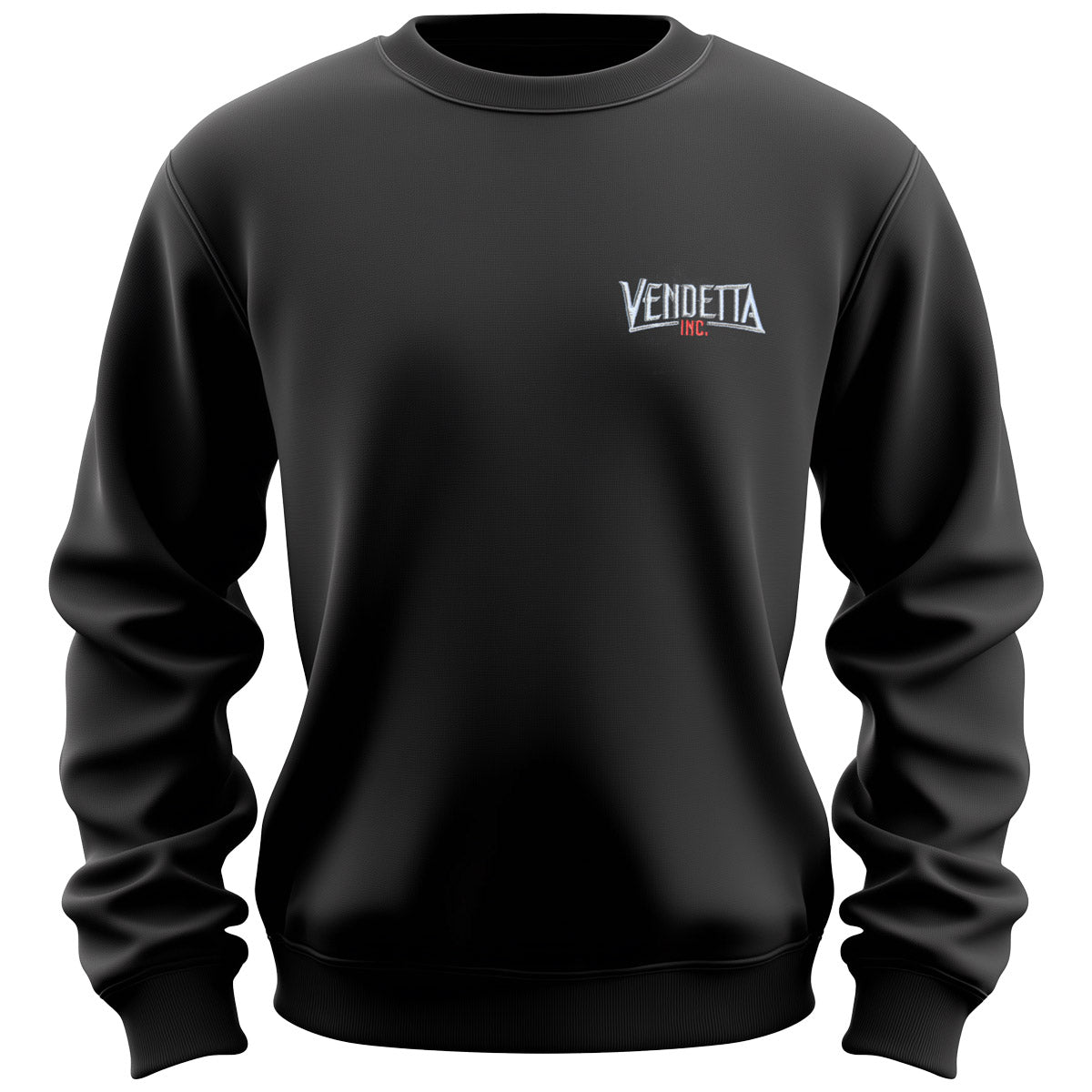 Vendetta Inc. Sweatshirt Logo Stick schwarz VD-4089