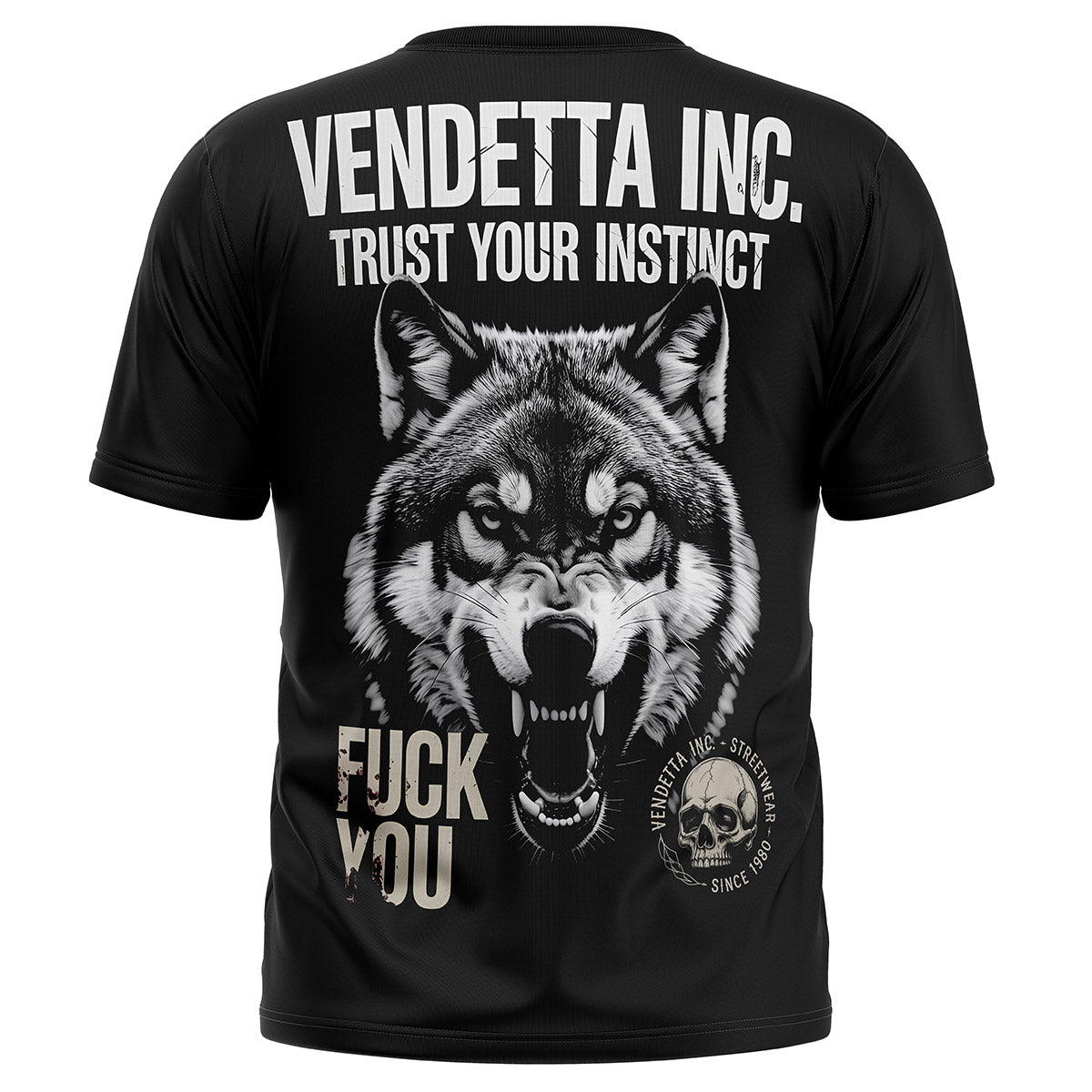 Vendetta Inc. Shirt Trust Your Instinct schwarz