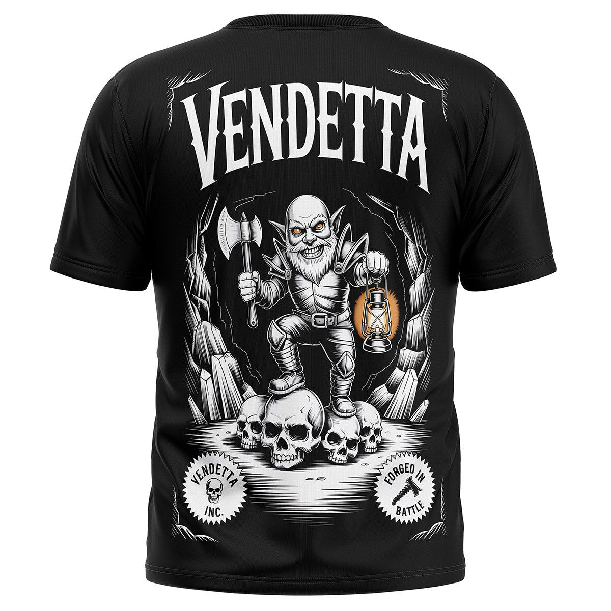 Vendetta Inc. Shirt Cave Raider schwarz