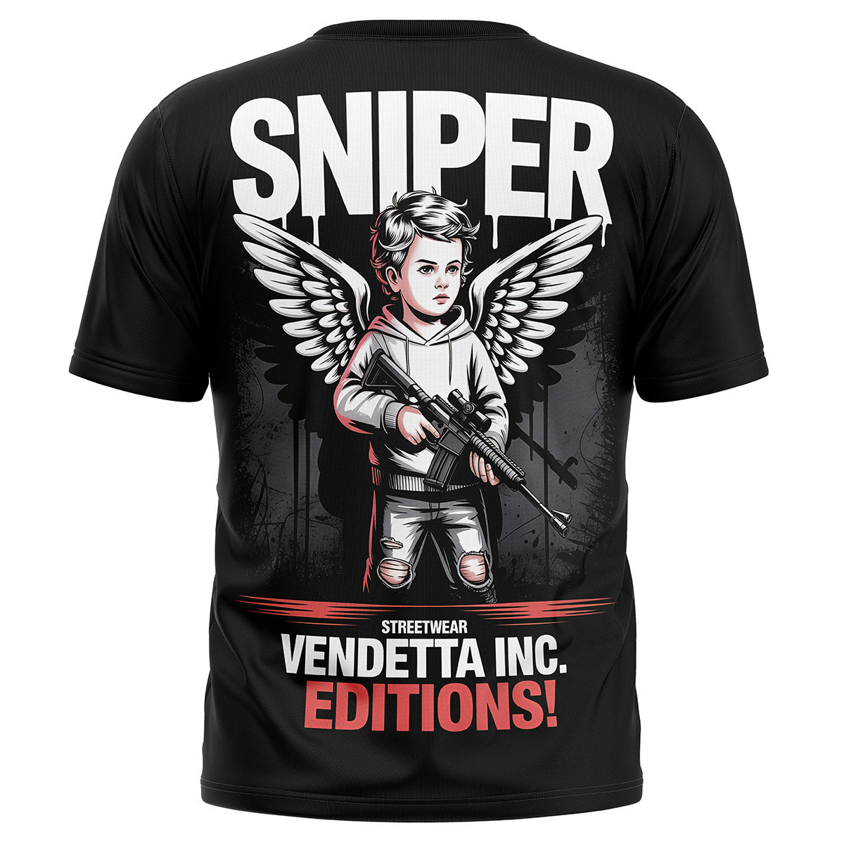 Vendetta Inc. Shirt Fallen Sniper schwarz