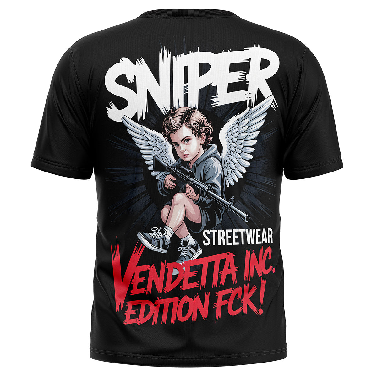 Vendetta Inc. Shirt Rebel Sniper schwarz