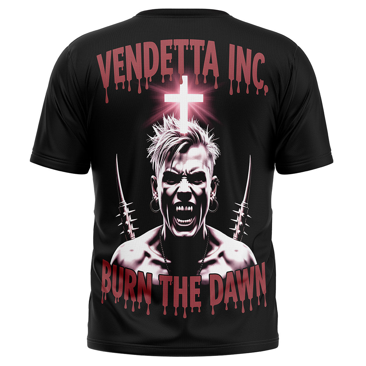 Vendetta Inc. Shirt Burn the Dawn schwarz