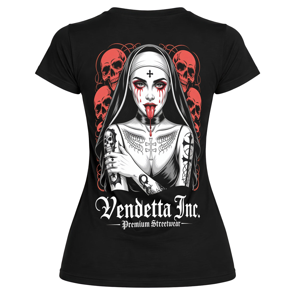 Vendetta Inc. Shirt Bloody Sister schwarz