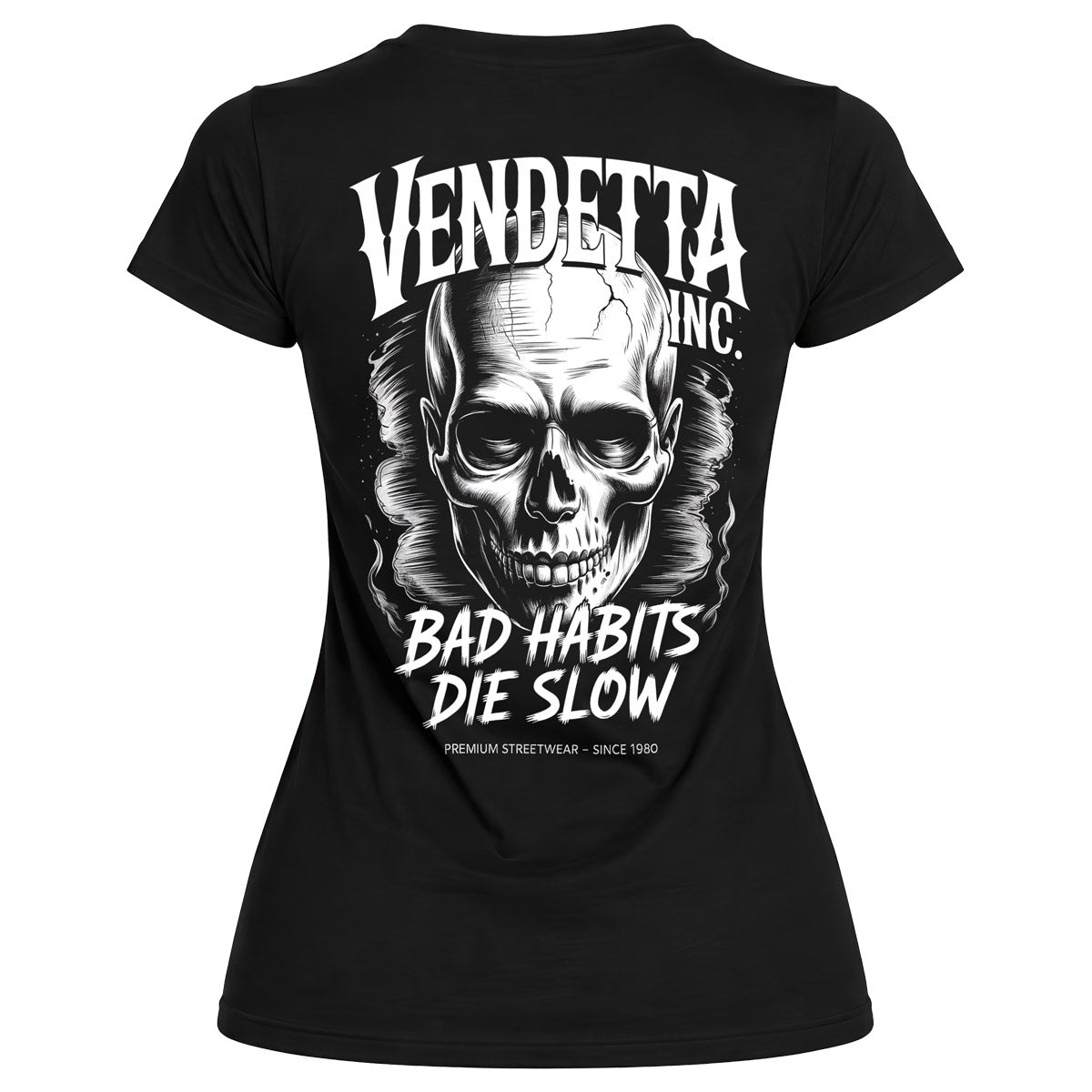 Vendetta Inc. Shirt Skull Habit schwarz