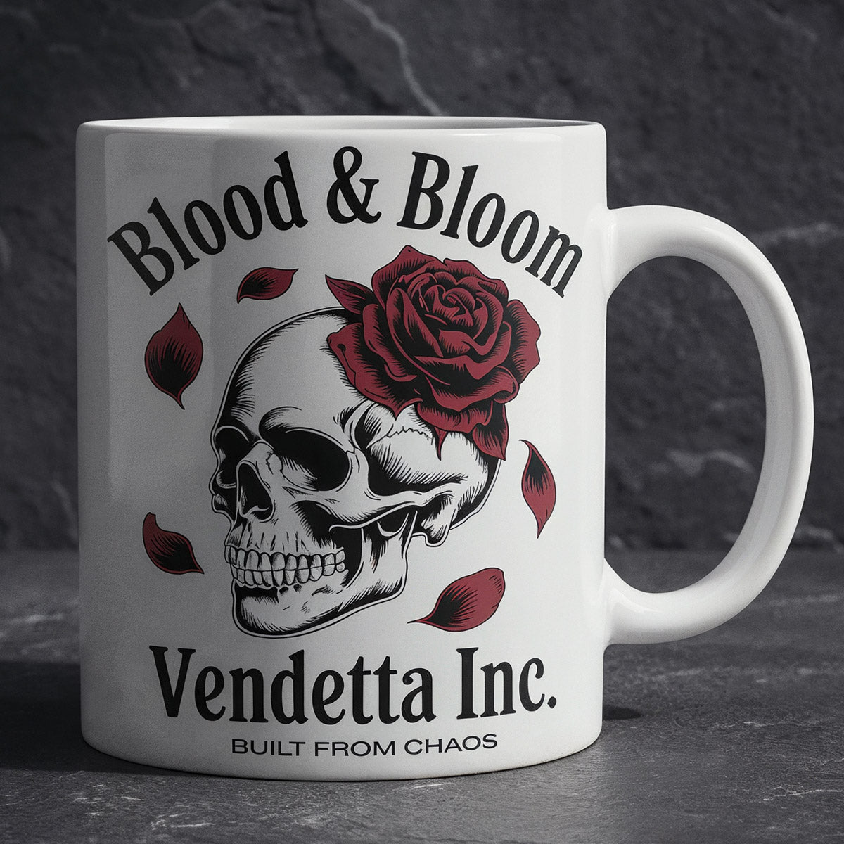 Vendetta Inc. Print Tasse – Blood and Rose 1068 Mug