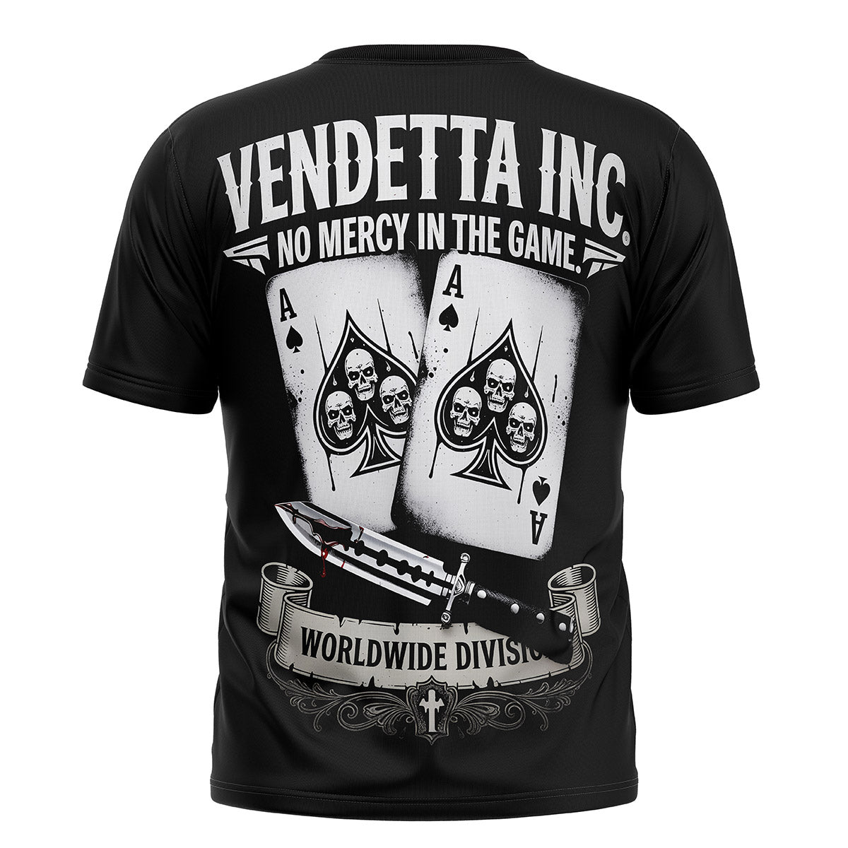 Vendetta Inc. Shirt Ace Division schwarz