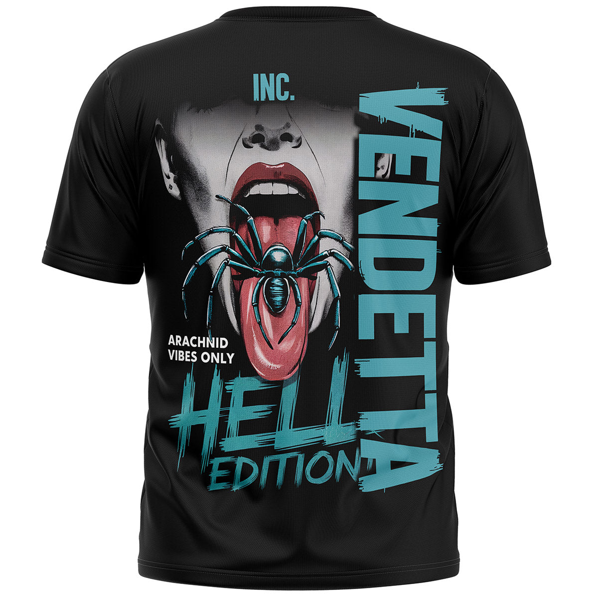 Vendetta Inc. Shirt Hell Spider schwarz VD-1556