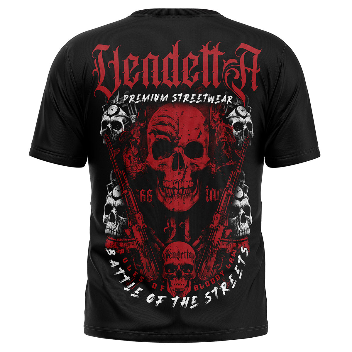 Vendetta Inc. Shirt Battle schwarz