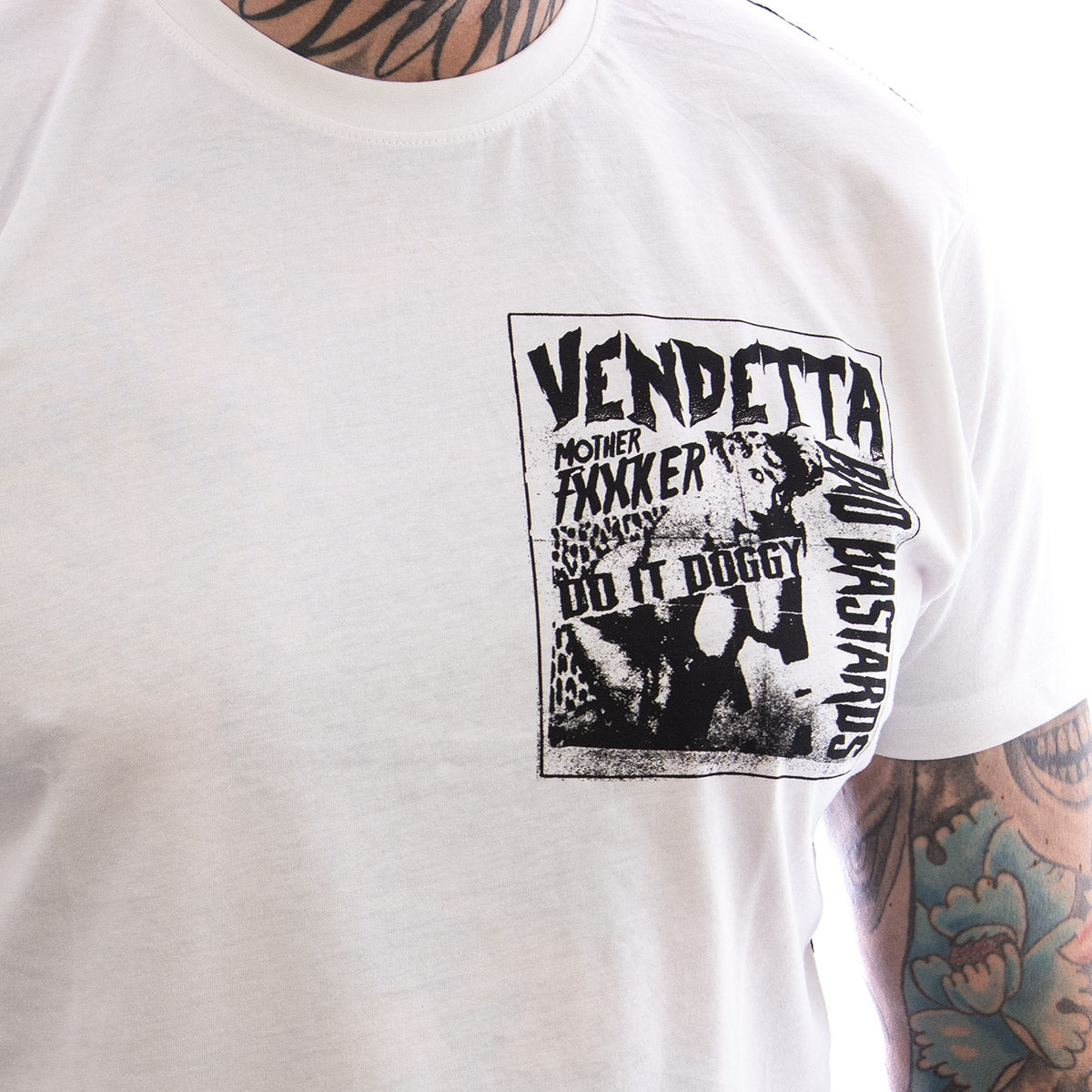 Vendetta Inc. Shirt Brake Out weiß