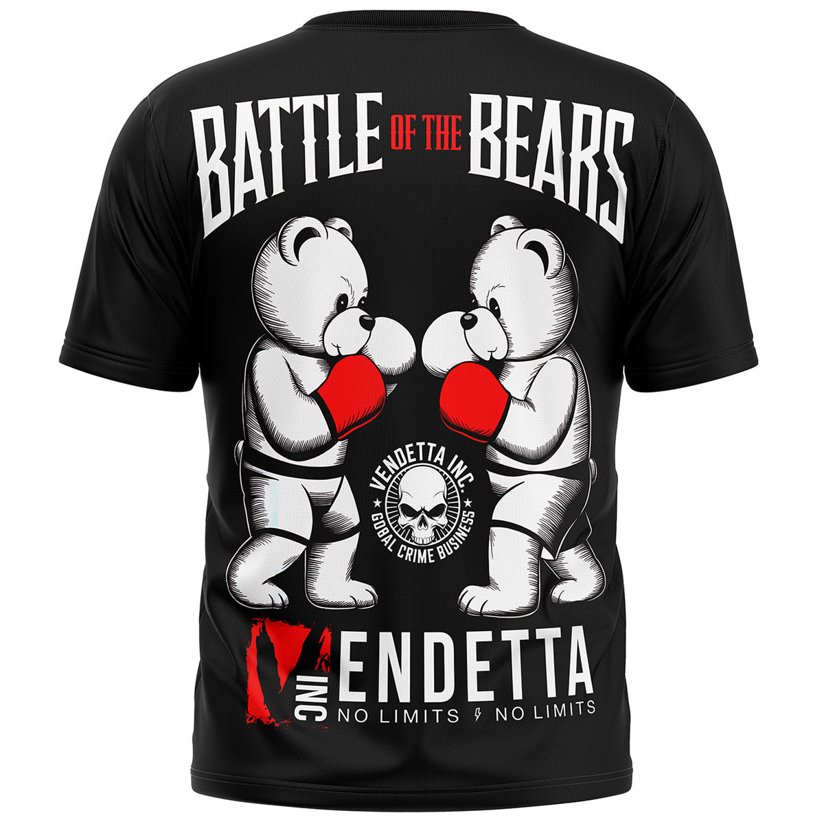 Vendetta Inc. Shirt Battle Bears schwarz