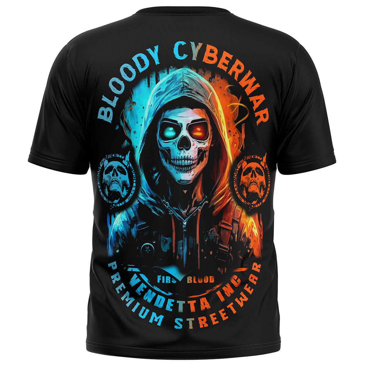 Vendetta Inc. Shirt Cyberwar schwarz