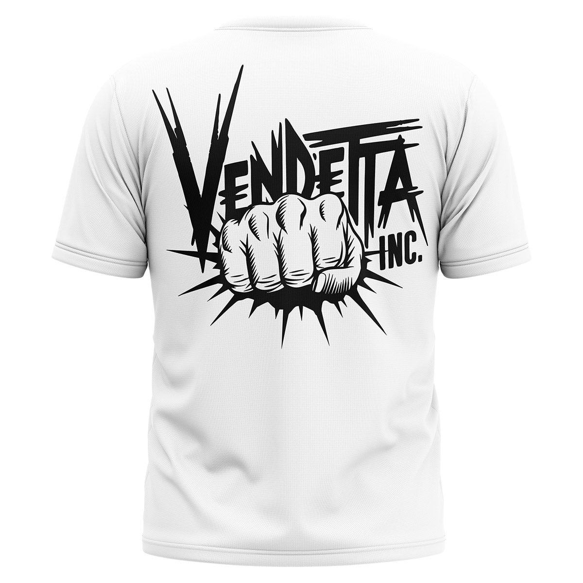 Vendetta Inc. Shirt Fist weiß VD-1574