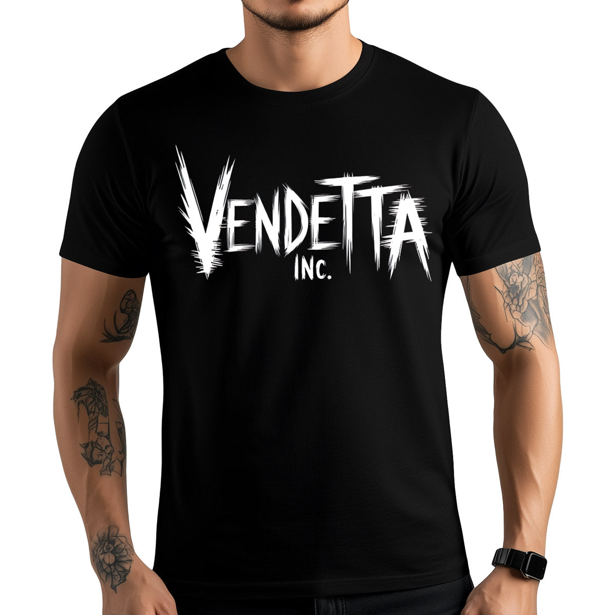 Vendetta Inc. Shirt Sacred Mind schwarz VD-1560