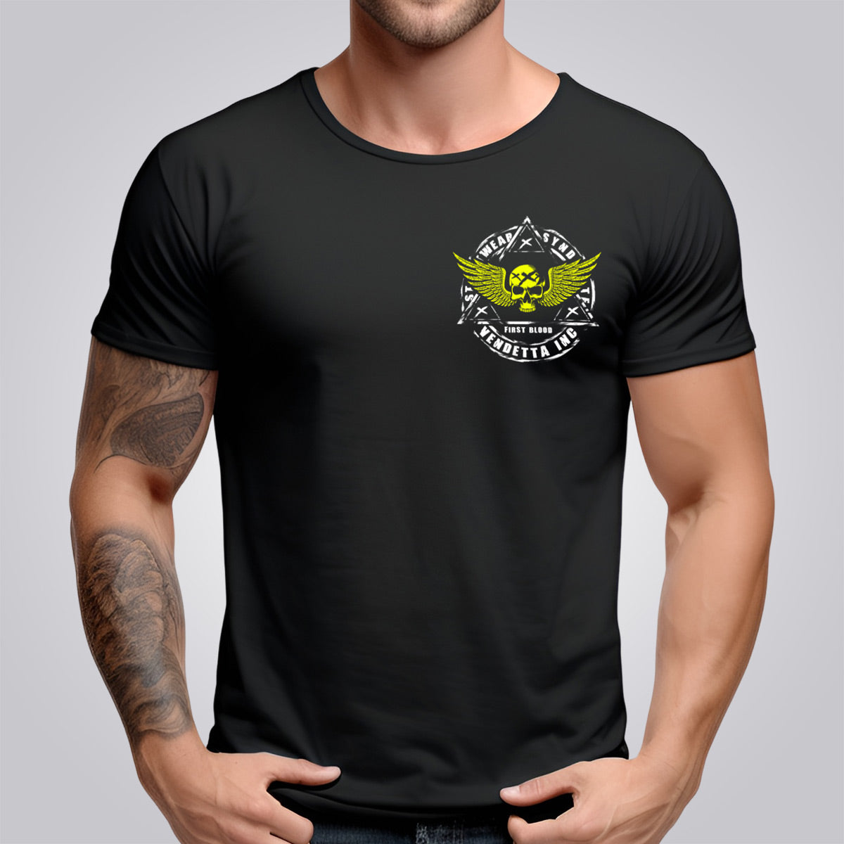 Vendetta Inc. Shirt Flying schwarz